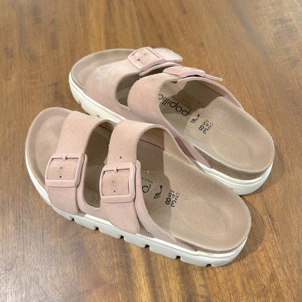 Birkenstock Papillo Arizona platform sandals
